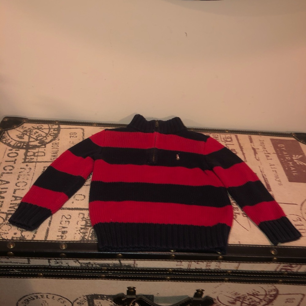 Polo Ralph Lauren Boys Quarter Zip Sweater
